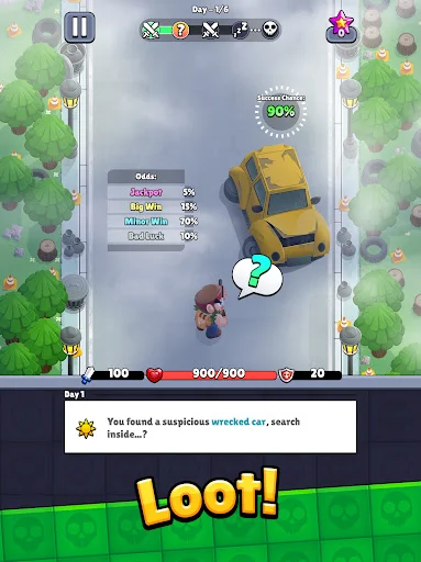 Descargar Bagbound Hero – RPG de Mochila y Supervivencia Zombie - Screenshot 9