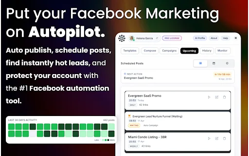 Group Posting PRO: Automatiza tus Grupos de Facebook Gratis - Screenshot 1