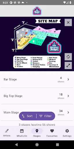 Descargar Glastonbudget APK – La App Oficial del Festival - Screenshot 4
