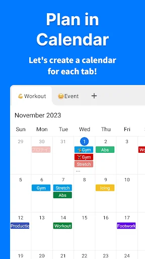Descargar Plan Calendar – Organiza tu agenda con pestañas innovadoras - Screenshot 17