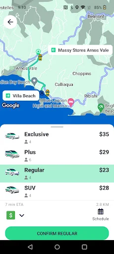 Descarga BeamX: La App de Transporte Líder en el Caribe – Viaja Seguro - Screenshot 5