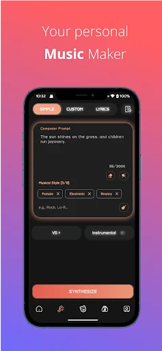 Descarga Melody AI: Crea canciones con IA en segundos | Gratis - Screenshot 2