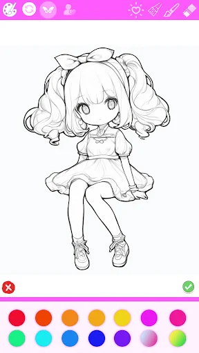 Coloring Book: Draw Princess – Descarga Juegos de Colorear Gratis - Screenshot 23