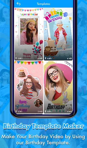 Birthday Video Maker con Música – Crea Videos de Cumpleaños - Screenshot 11
