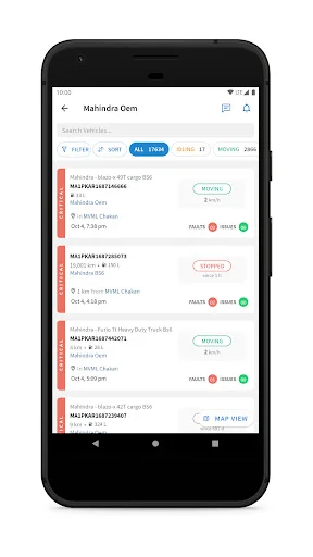 Descarga Mahindra iMAXX: Gestión Eficiente de Flotas Digitalmente - Screenshot 10