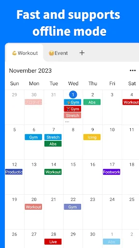Descargar Plan Calendar – Organiza tu agenda con pestañas innovadoras - Screenshot 5