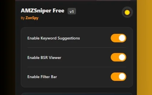 AMZSniper: La mejor herramienta gratuita para Merch y KDP en Amazon - Screenshot 5