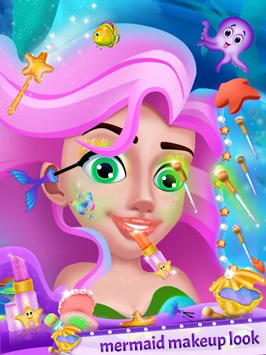 Descarga Princess Mermaid Story – Vive Aventuras Submarinas Gratis - Screenshot 10