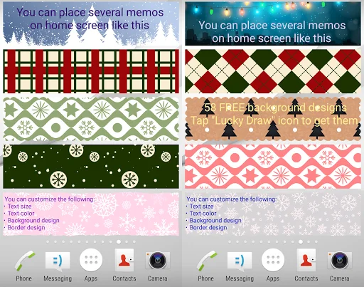 Sticky Memo Notepad Christmas: Notas Adhesivas Navideñas - Screenshot 19