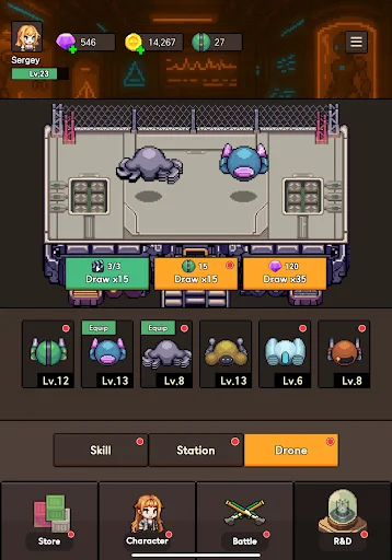 Descargar Goddess Mecha APK – RPG de Defensa y Chat de Chicas - Screenshot 11