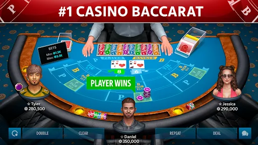 Descarga Baccarat Online: Baccarist – La Mejor App de Casino 3D - Screenshot 1