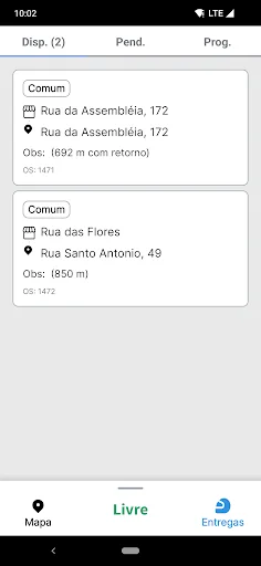 Descargar Entregas10 Entregador – App de Reparto Rápida y Segura - Screenshot 2