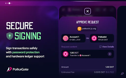 PolkaGate: La Billetera Polkadot Definitiva – Descarga Gratuita - Screenshot 3