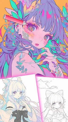 Coloring Book: Draw Princess – Descarga Juegos de Colorear Gratis - Screenshot 10