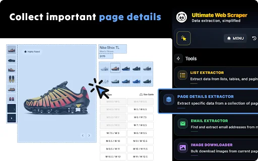 Ultimate Web Scraper: Extrae datos de sitios web al instante - Screenshot 3