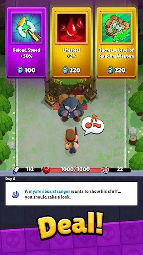 Descargar Bagbound Hero – RPG de Mochila y Supervivencia Zombie - Screenshot 4