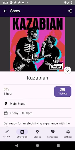 Descargar Glastonbudget APK – La App Oficial del Festival - Screenshot 3