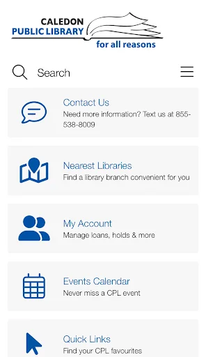Descarga CPL Mobile – Accede a la Biblioteca Caledon Gratis - Screenshot 1