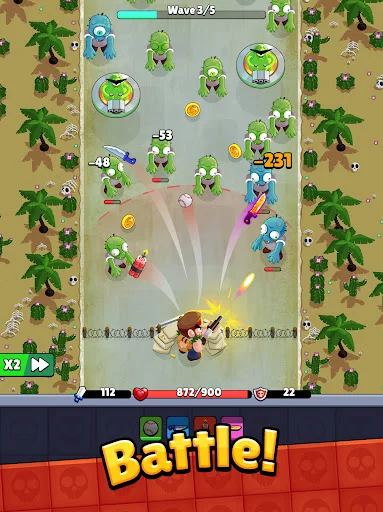 Descargar Bagbound Hero – RPG de Mochila y Supervivencia Zombie - Screenshot 11