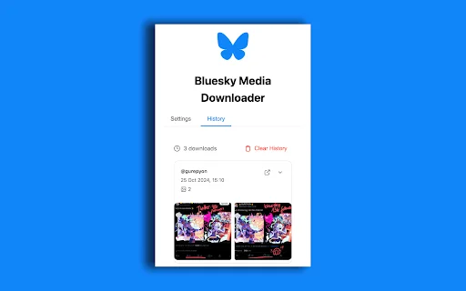 Bluesky Media Downloader: Descarga fotos y videos de alta calidad - Screenshot 3