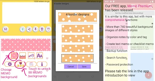 Sticky Memo Notepad Dots: Notas Adhesivas para tu Pantalla - Screenshot 24